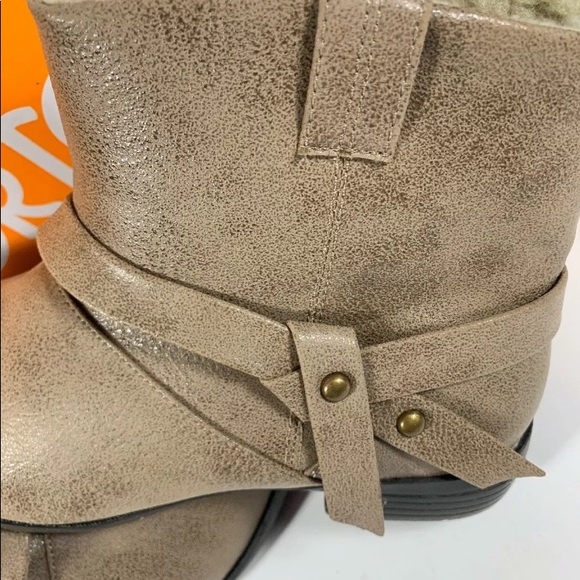 Sporto "Nina" Brown Suede Ankle Winter Boot 7 M - Picture 2 of 3